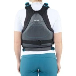 NRS Zen Rescue PFD -Water Sports Shop 40030 02 CharcoalTeal Model Back 102721 1000x1000 1965689a d199 4c71 bb6b e22b2ce6136a