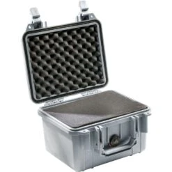 Pelican 1300 Case -Water Sports Shop 55430 01 silver open 010218 1000x1000 f1863830 c10e 4833 b724 4026184a39a9